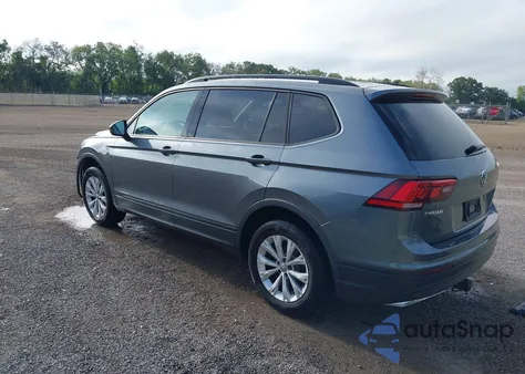 2018 Volkswagen Tiguan 2.0T S z USA, uszkodzony, nr VIN 3VV0B7AX1JM014150